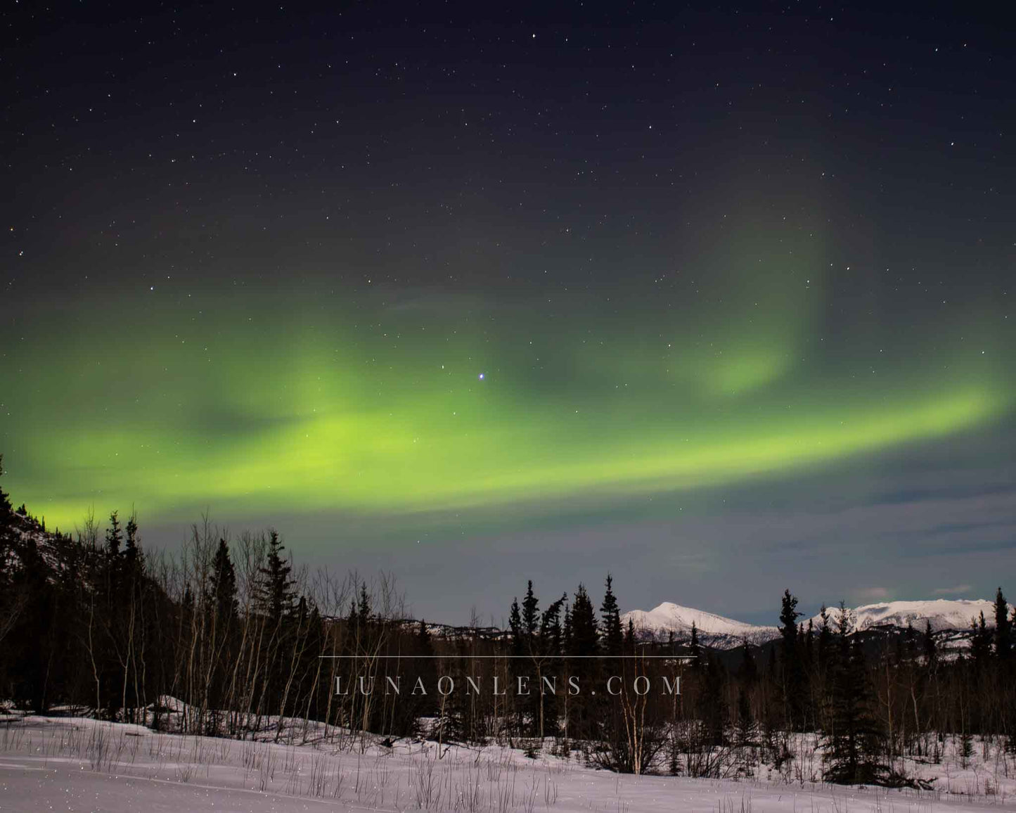 Arctic Flare - Horizontal Landscape Print