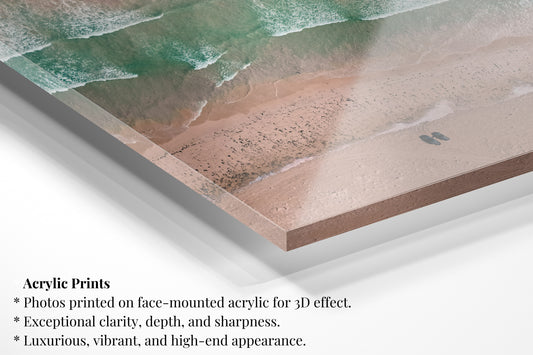 Dongara Beach Aerial - Vertical Landscape Print